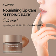 Load image into Gallery viewer, Klavuu Nourishing Care Lip Sleeping Pack 20g