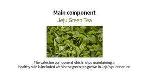 SNP Jeju Rest Green Tea Mask 10EA