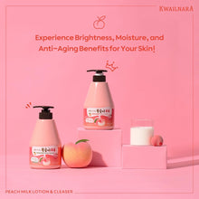 Load image into Gallery viewer, KWAILNARA Peach Milk Body Cleanser 560g