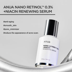 [1+1] Anua Nano Retinol 0.3% + Niacin Renewing Serum 30ml