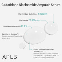 Load image into Gallery viewer, APLB Glutathione Niacinamide Ampoule Serum 40ml