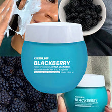 Load image into Gallery viewer, KIKIGLOW BLACKBERRY PDRN V10 Needle Shot Pack Cleanser 100ml