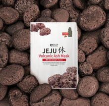 Load image into Gallery viewer, SNP Jeju Rest Volcanic Ash Mask 22ml*10EA