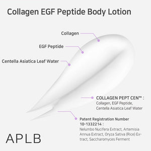 APLB Collagen EGF Peptide Body Lotion 300ml