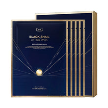 Load image into Gallery viewer, Dr.G Black Snail Lifting Mask 5EA