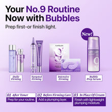 Load image into Gallery viewer, Numbuzin No.9 NAD+ PDRN Plumping Skin Prep Bubble Mask 85ml