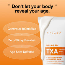 Load image into Gallery viewer, ★Renew★ NINELESS MELA-PRO TXA Sun Screen 100ml