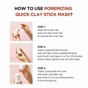 Skin1004 Madagascar Centella Poremizing Quick Clay Stick Mask