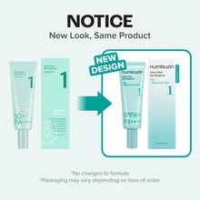 Load image into Gallery viewer, [1+1] Numbuzin No.1 Clear Filter Sun Essence SPF50+ PA++++ 50ml