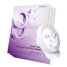 Load image into Gallery viewer, Numbuzin No.9 NAD Bio Lifting Full Cover Facial Mask 4EA