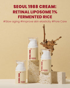 [1+1] KSECRET Cream : Retinal Liposome 1% + Fermented Rice 50ml