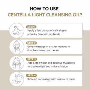 SKIN1004 Madagascar Centella Light Cleansing Oil 200ml