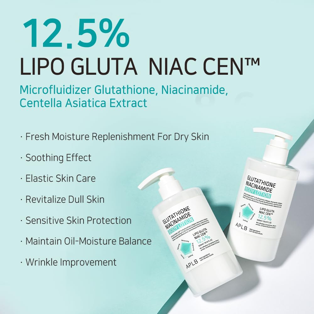 APLB Glutathione Niacinamide Body Lotion 300 ml APLB Glutathione Niacinamide Body Lotion 300 ml