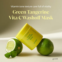 Load image into Gallery viewer, [1+1] Green Tangerine Vita C Wash Off Mask 110g