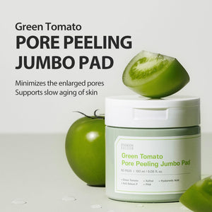 SUNGBOON EDITOR Green Tomato Pore Peeling Jumbo Pad 180ml