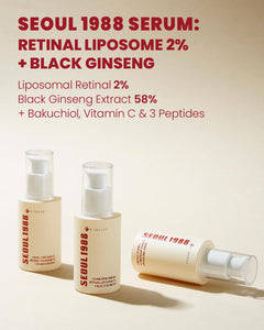 [1+1] KSECRET Retinal Liposome 2% + Black Ginseng 30ml