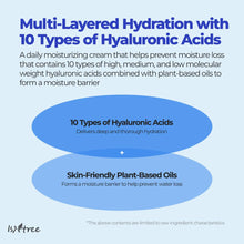 Load image into Gallery viewer, Isntree Hyaluronic Acid moist Cream 100ml
