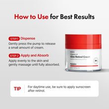 Load image into Gallery viewer, Hanskin Vitamin A Glow Retinol Cream 50ml