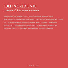 Load image into Gallery viewer, Dr.Ceuracle Azelaic10 &amp; Madeca Ampoule 30ml