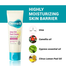 Load image into Gallery viewer, Derma:B Urea 9.8 Foot Cream 80ml