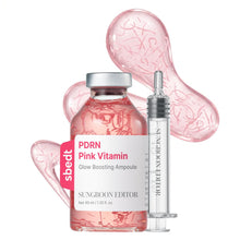 Load image into Gallery viewer, Sungboon Editor Collagen Peptide Pink PDRN Glow Intensive Ampoule 40ml