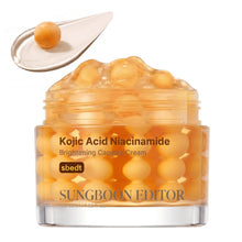 Load image into Gallery viewer, Sungboon Editor Kojic Acid Niacinamide Brightening Capsule Cream 50ml