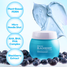 Load image into Gallery viewer, KIKIGLOW BLACKBERRY PDRN V10 Needle Shot Pack Cleanser 100ml