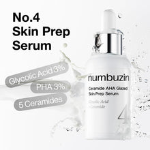 Load image into Gallery viewer, Numbuzin No.4 Ceramide AHA Glazed Skin Prep Serum 30ml
