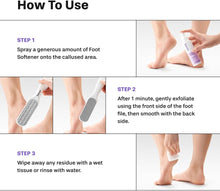 Load image into Gallery viewer, baren Callus Remover Kit for Feet: Foot File &amp; Peeling Foot Spray