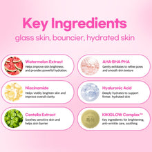 Load image into Gallery viewer, KIKIGLOW Watermelon Calming Glow Boosting Toner 120ml