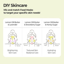 Load image into Gallery viewer, SKINFOOD Lemon Dill Butter Food Mask 120g