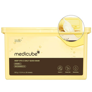 [1+1] Medicube Deep Vita C Daily Quick Mask 30EA