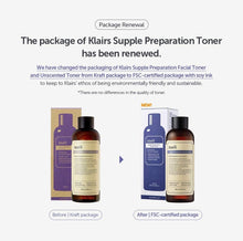 Load image into Gallery viewer, [1+1] Klairs Supple Preparation Facial Toner 180ml