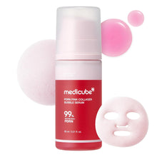 Load image into Gallery viewer, MEDICUBE PDRN Pink Collagen Bubble Serum 95ml