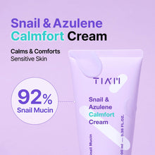 Load image into Gallery viewer, TIAM Snail &amp; Azulene Calmfort Cream 100ml