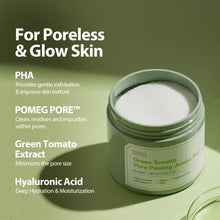 Load image into Gallery viewer, SUNGBOON EDITOR Green Tomato Pore Peeling Jumbo Pad 180ml