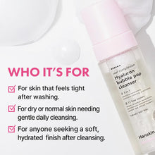 Load image into Gallery viewer, Hanskin Real Complexion Hyaluron Bubble Pop Cleanser 150ml