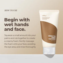 Load image into Gallery viewer, Isntree Green Tea Fresh Cleanser 120ml