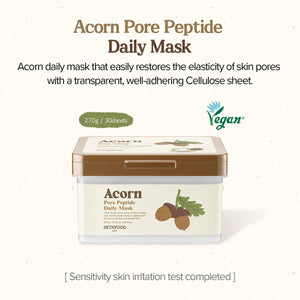 [1+1] Skinfood Acorn Daily Mask 30EA