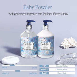 BOUQUET GARNI Fragranced Body Lotion Baby Powder 520ml