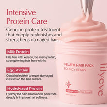 Load image into Gallery viewer, Lilyeve Repair:Turn Gelato Hair Pack 200ml #Bouncy Berry