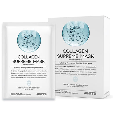 OOTD Beauty Collagen Supreme Mask for face 10EA