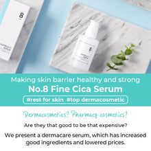 Load image into Gallery viewer, [1+1] Numbuzin No.8 Fine Cica Serum 50ml