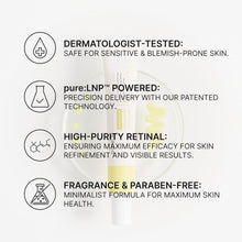 Load image into Gallery viewer, pure:K Retinal 0.1% Anti-Wrinkle LNP Cream 20ml