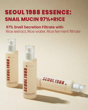 Load image into Gallery viewer, [1+1] KSECRET Essence : Snail Mucin 97% + Rice 100ml