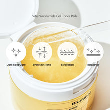 Load image into Gallery viewer, [1+1] Biodance Vita Niacinamide Gel Toner Pad 60EA