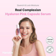 Load image into Gallery viewer, Hanskin Real Complexion Hyaluron Pink Capsule Serum 50ml