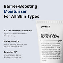 Load image into Gallery viewer, pure:K Panthenol 10% Cica Repair Cream 80ml