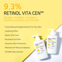 Load image into Gallery viewer, APLB Retinol Vitamin C Vitamin E Body Lotion 300ml