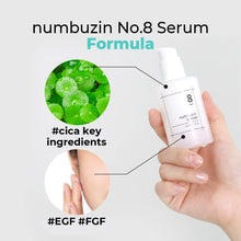 Load image into Gallery viewer, [1+1] Numbuzin No.8 Fine Cica Serum 50ml